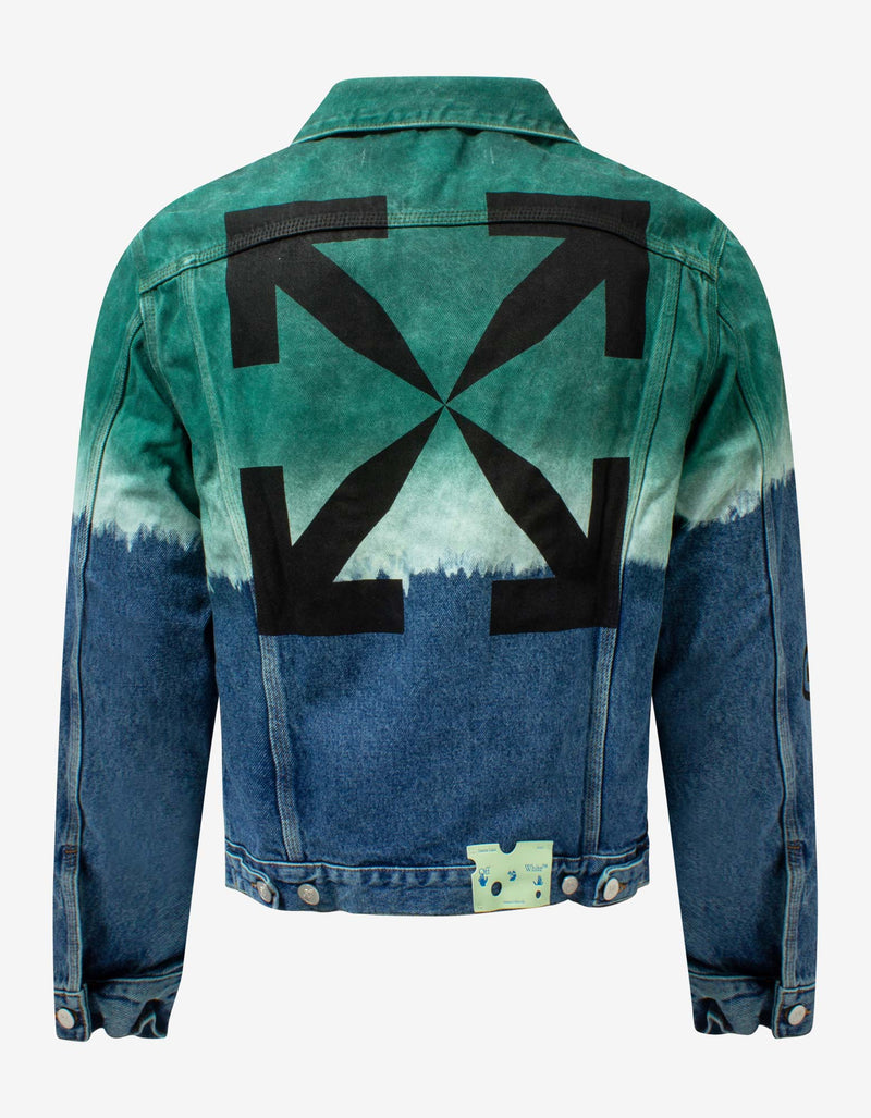 Off-White Pivot Degrade Denim Jacket