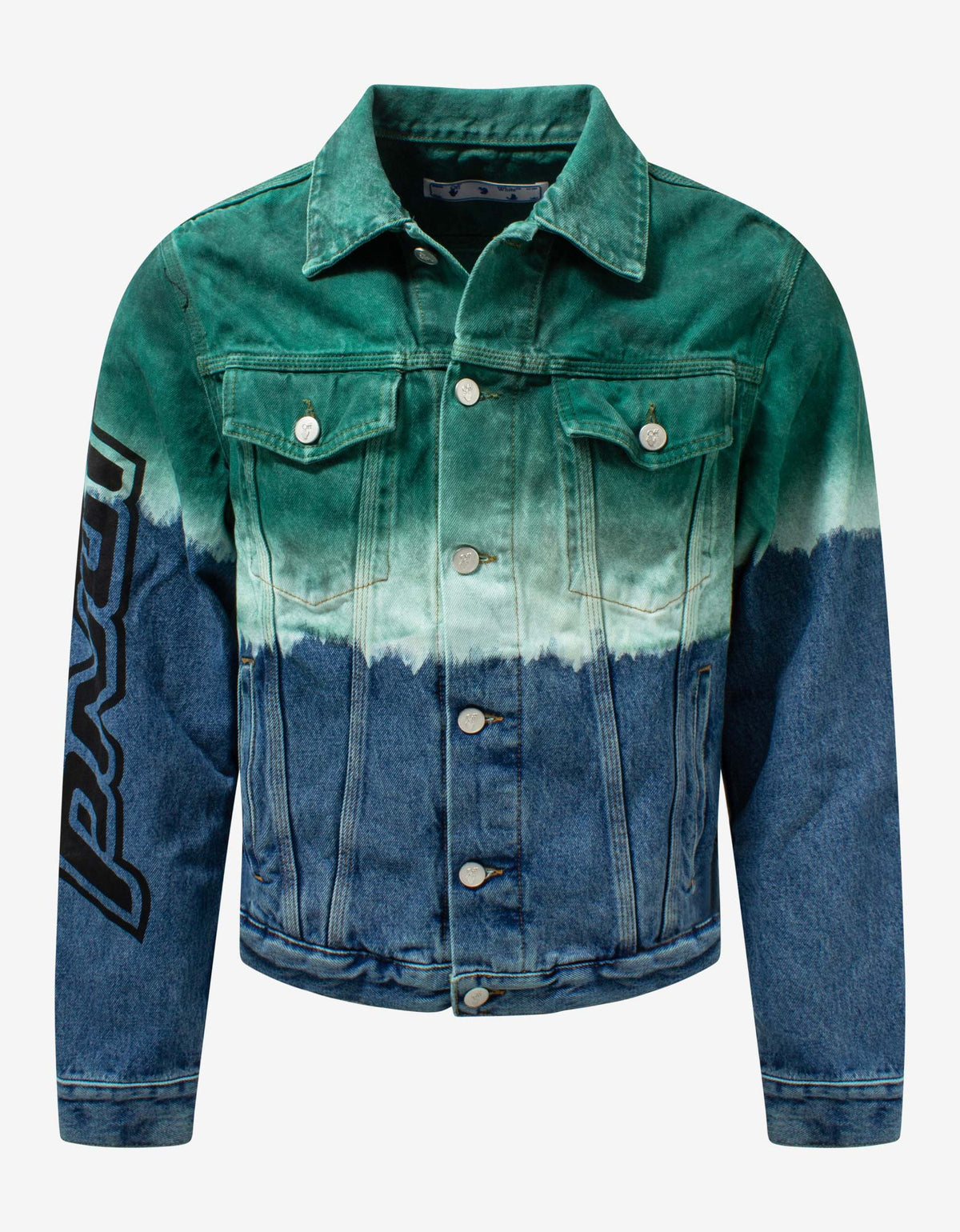 Off-White Pivot Degrade Denim Jacket