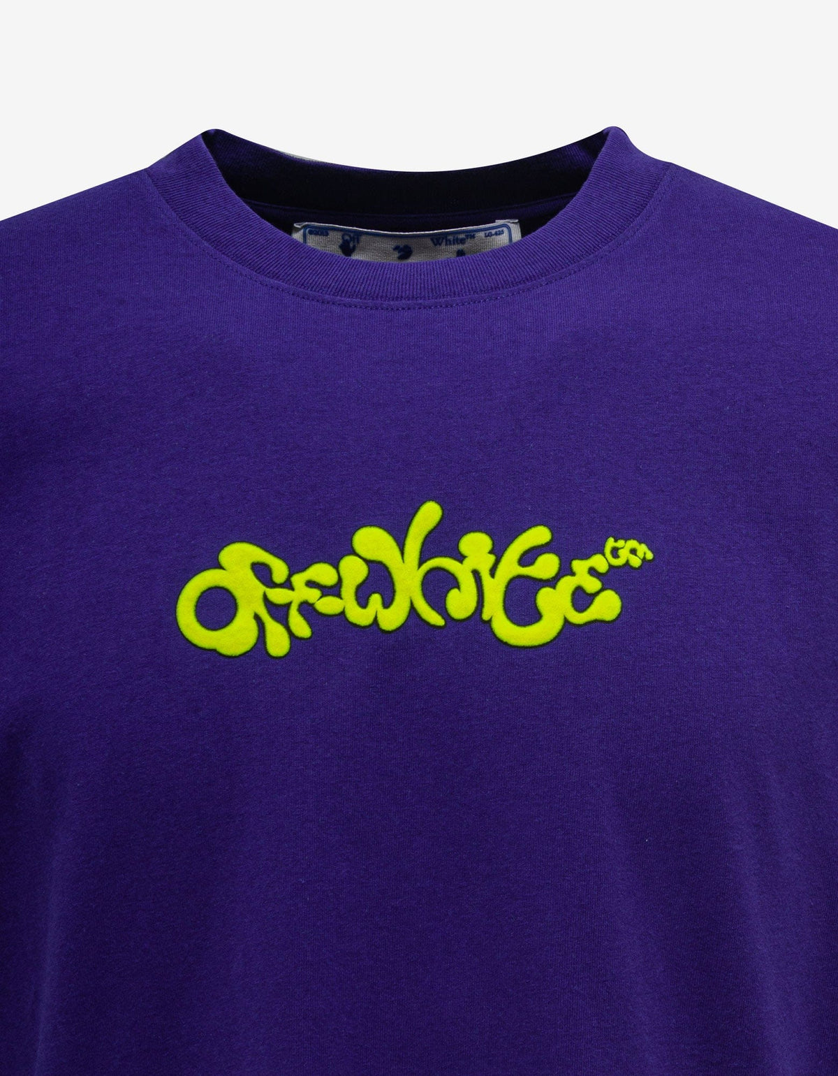 Off-White Purple Opposite Arrow Slim T-Shirt