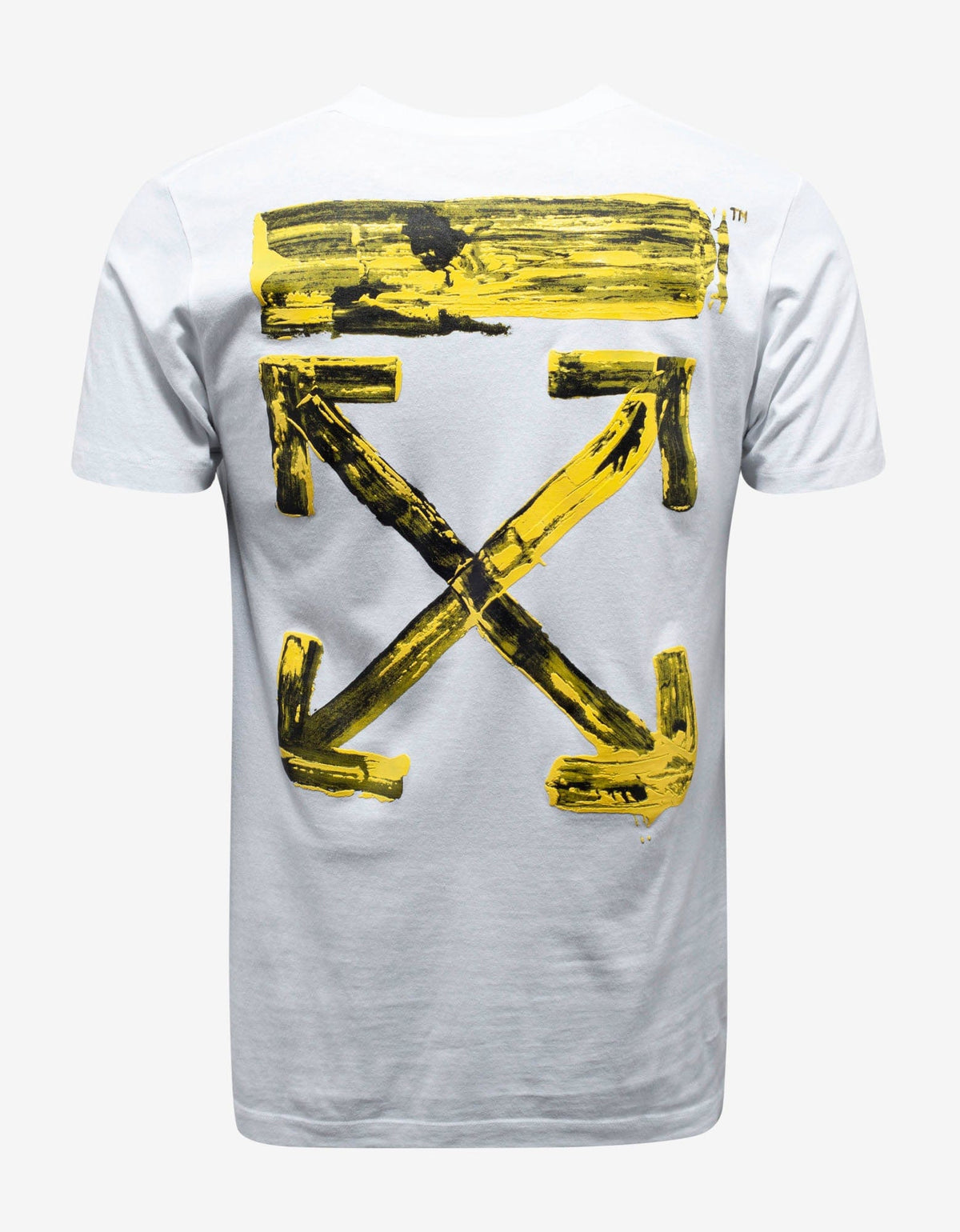 Off-White White Acrylic Arrows Print T-Shirt