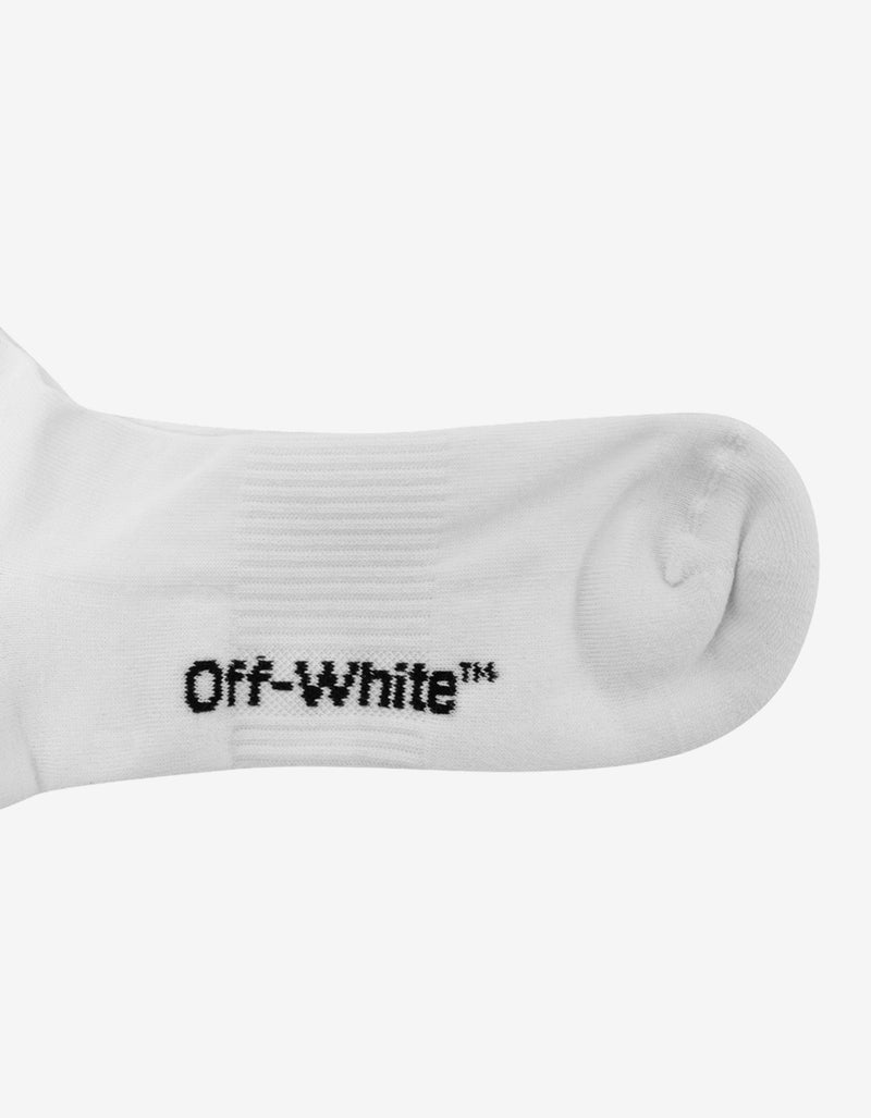 Off-White White Arrow Mid Sport Socks