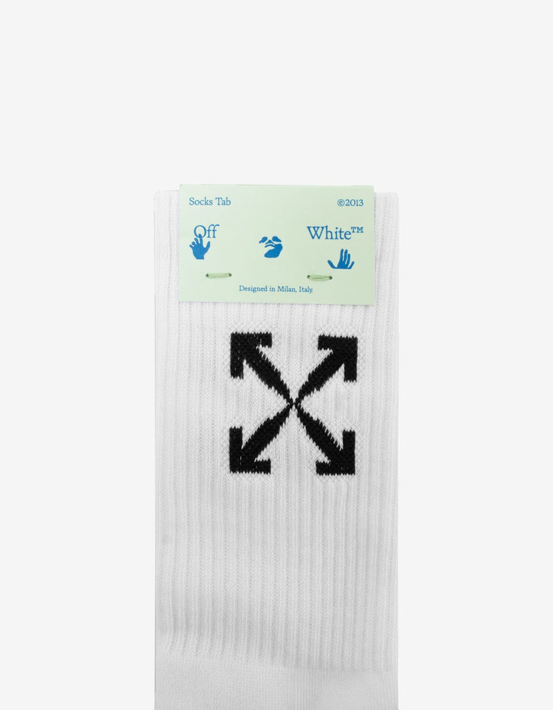 Off-White White Arrow Mid Sport Socks