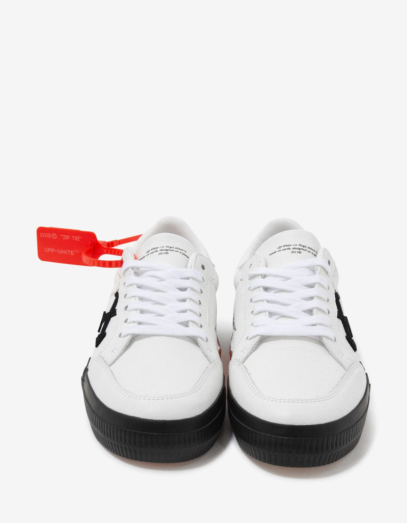 Off-White White Leather Low Vulcanized Trainers