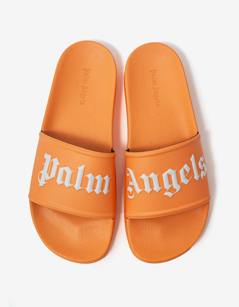 Orange Logo Pool Sliders