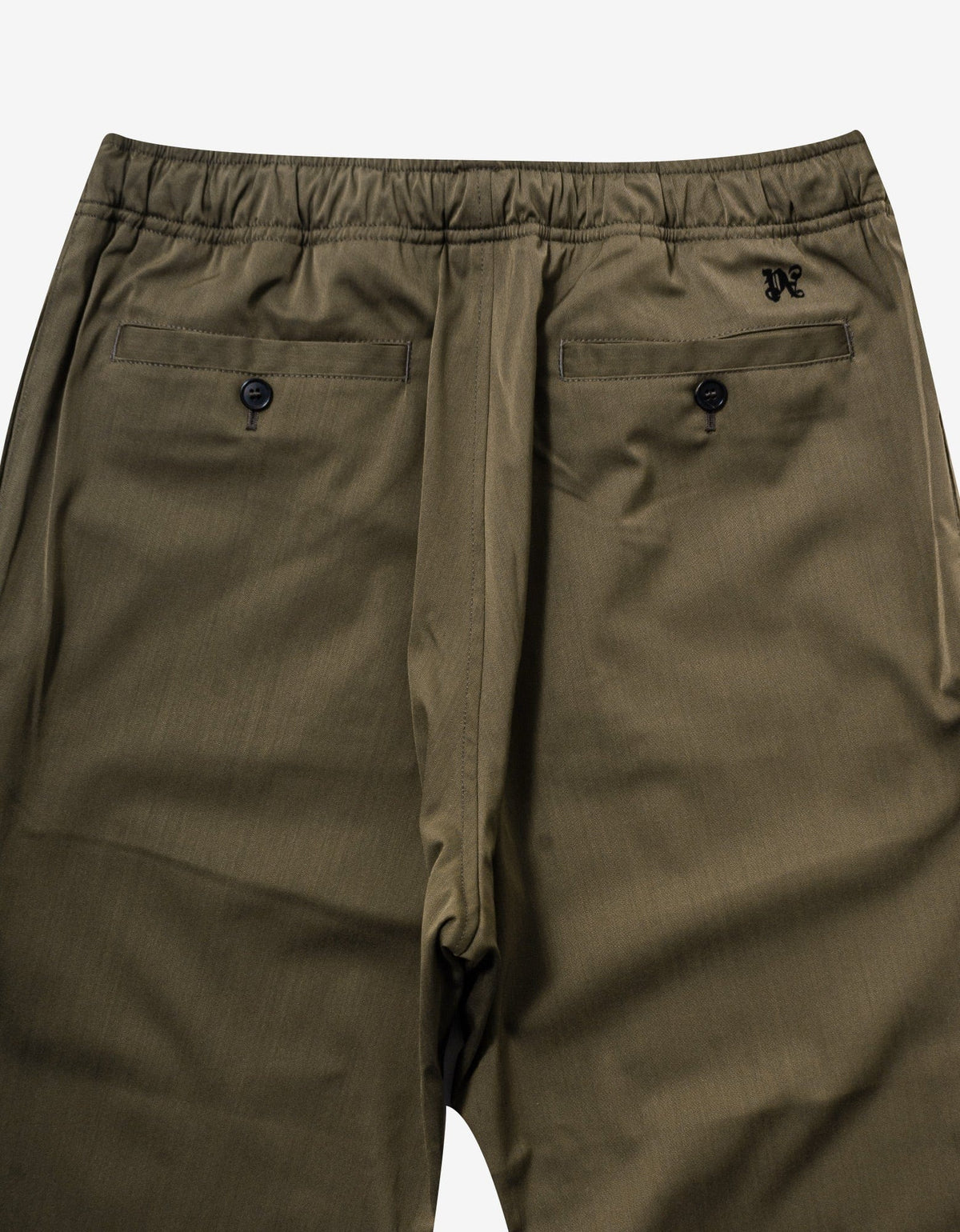 Palm Angels Beige PA Monogram Travel Pants