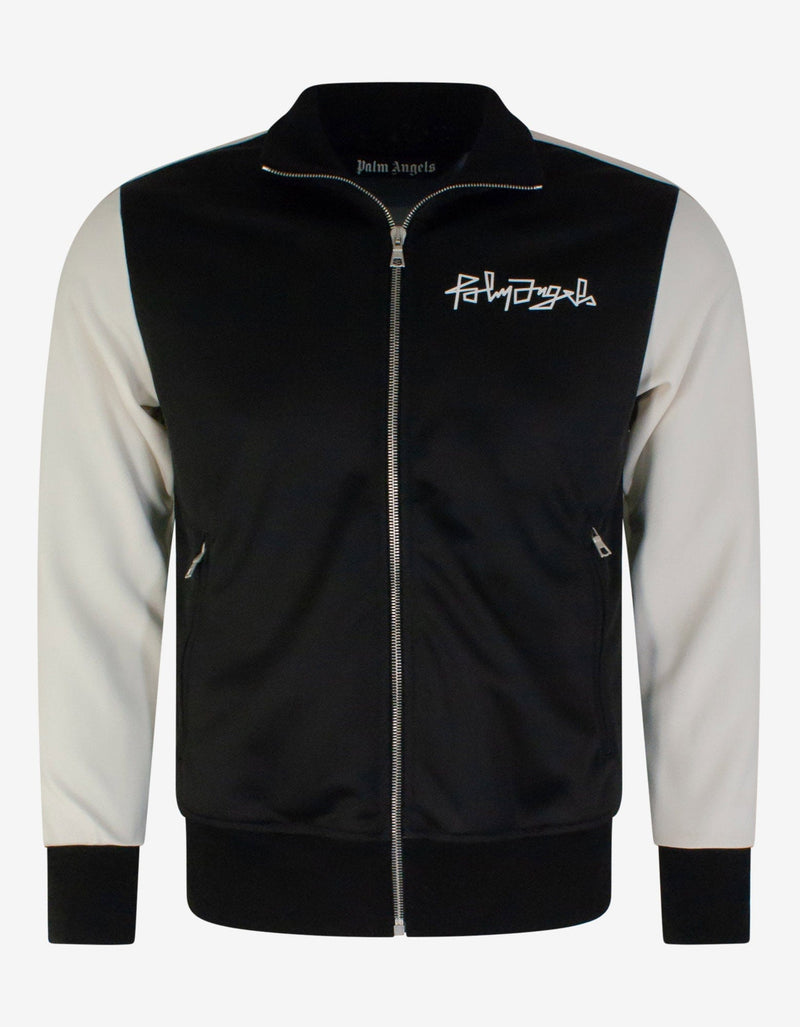 Palm Angels Black Desert Skull Print Track Jacket