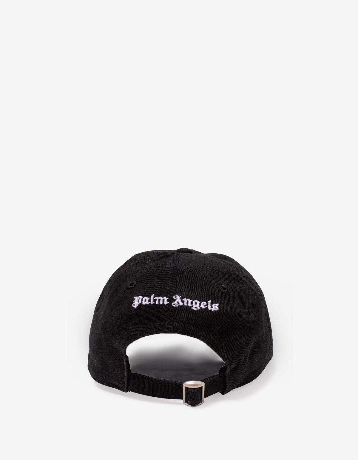 Palm Angels Black Flames Baseball Cap