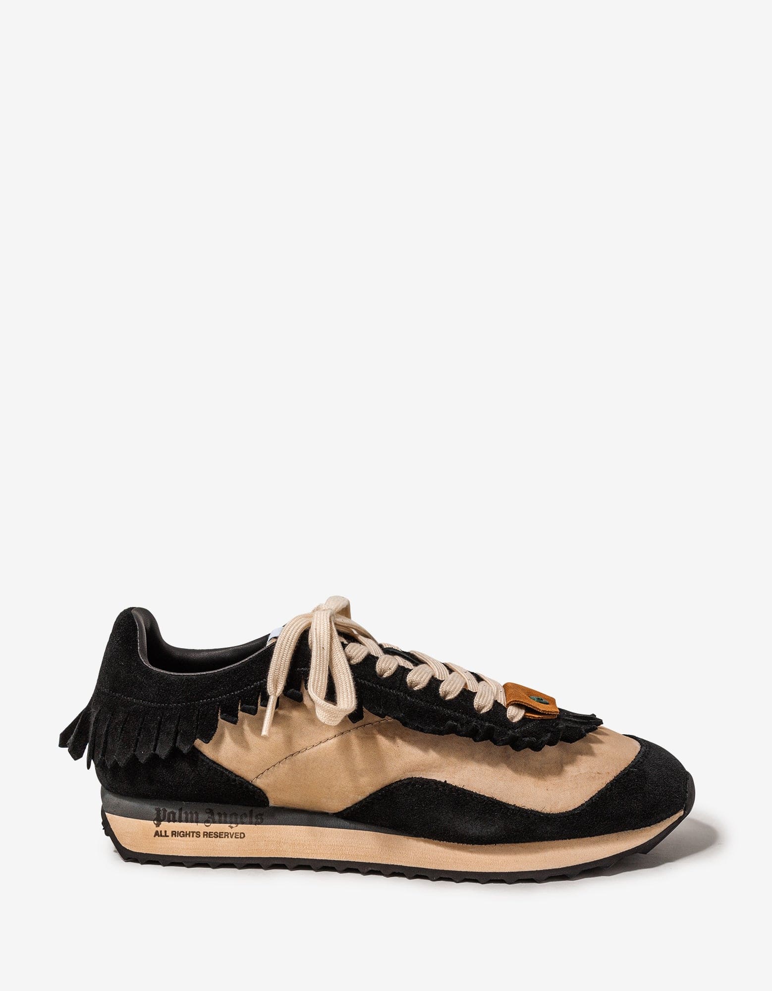 スニーカー Palm Angels PMIA098S24LEA001 THE PALM RUNNER Sneakers Palm Angels The Palm Runner Sneakers | Neutrals | FARFETCH CA