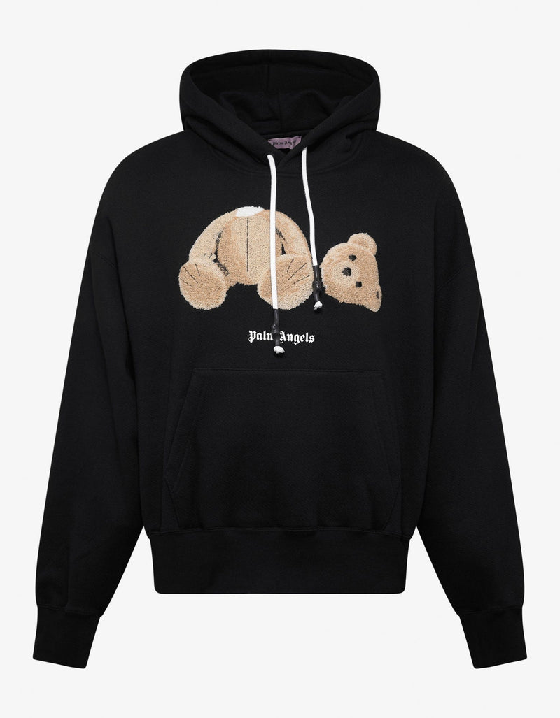 Palm Angels Black Kill The Bear Hoodie