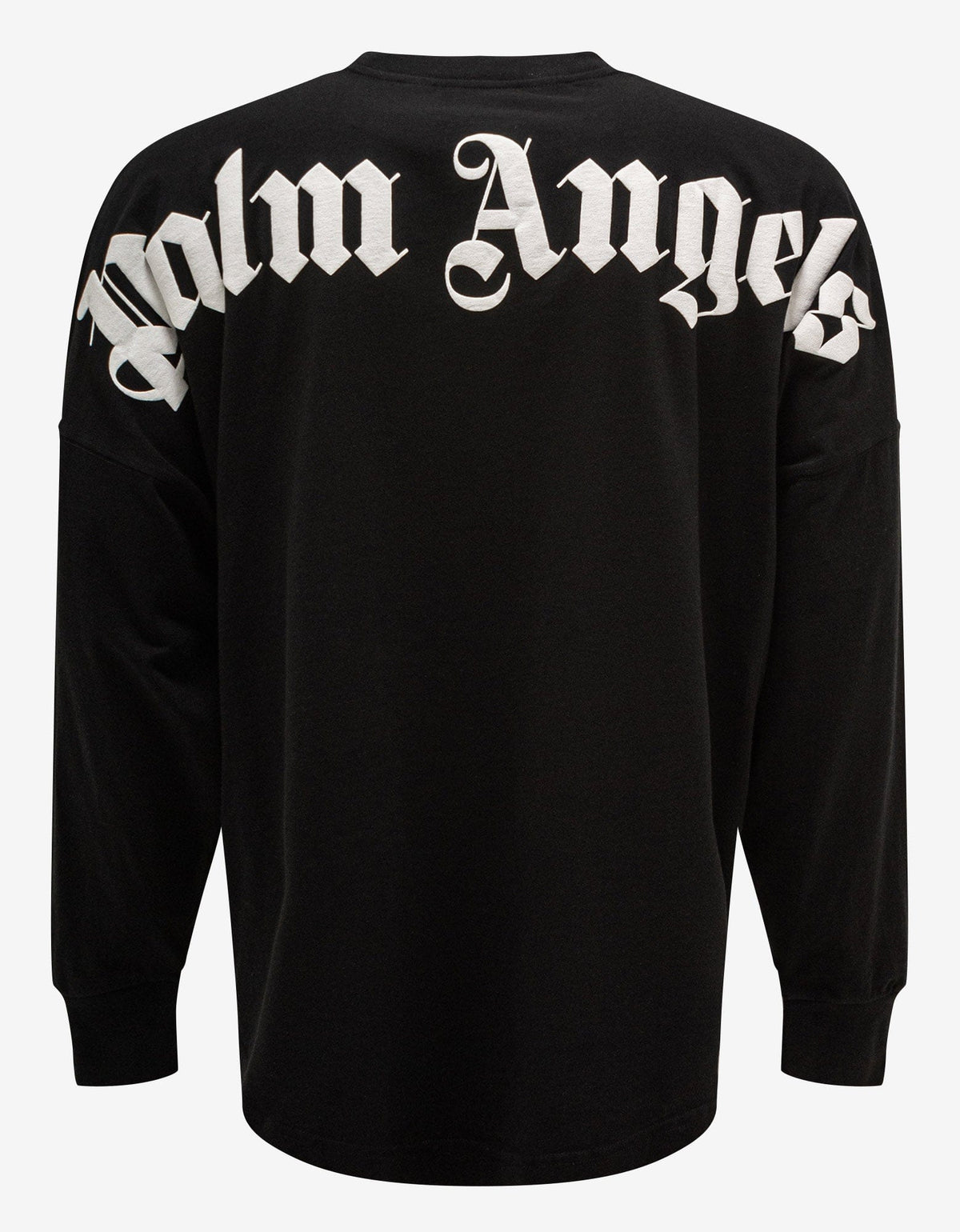 Palm Angels Black Logo Long Sleeve Oversized T-Shirt