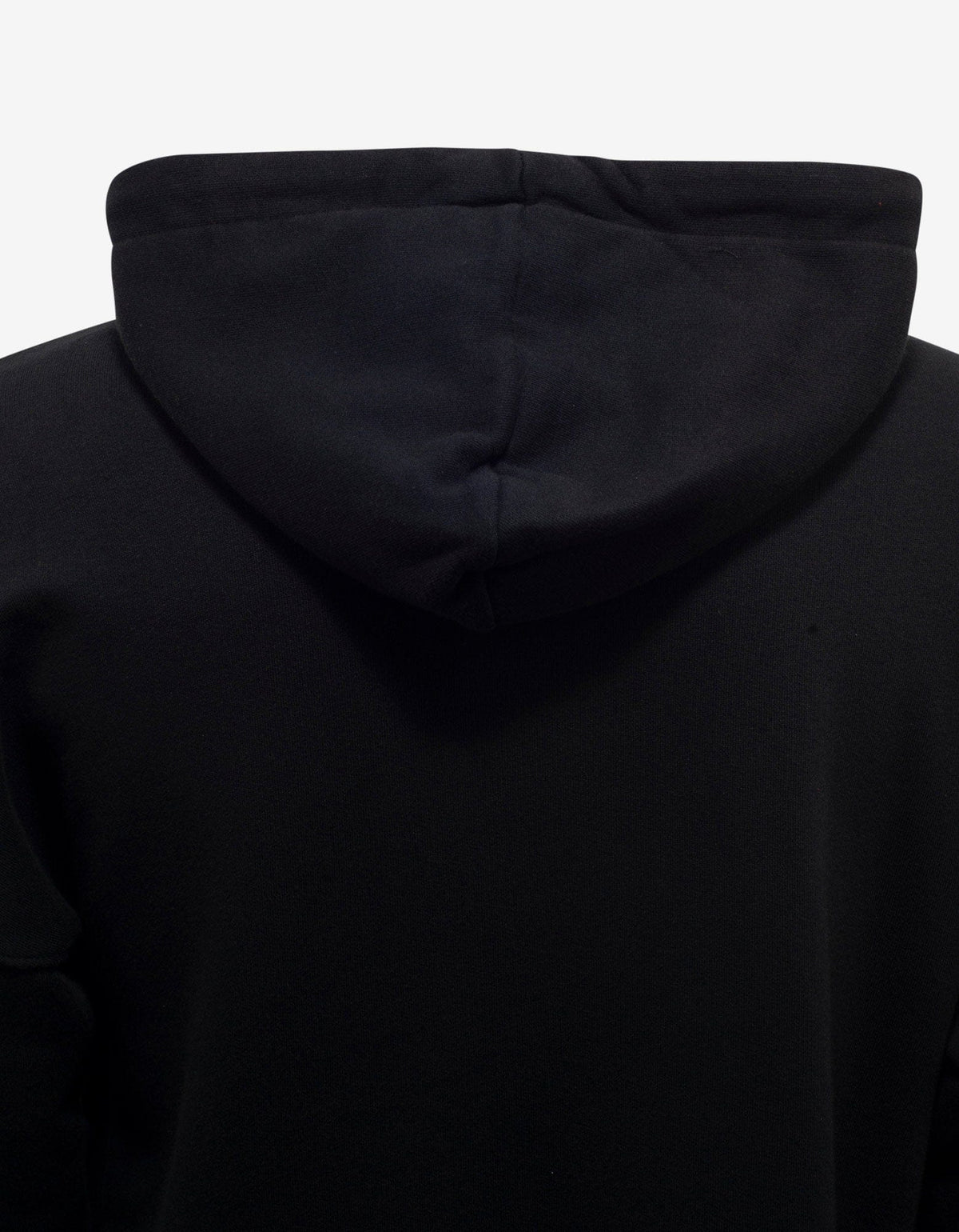 Palm Angels Black Logo Print Oversized Hoodie