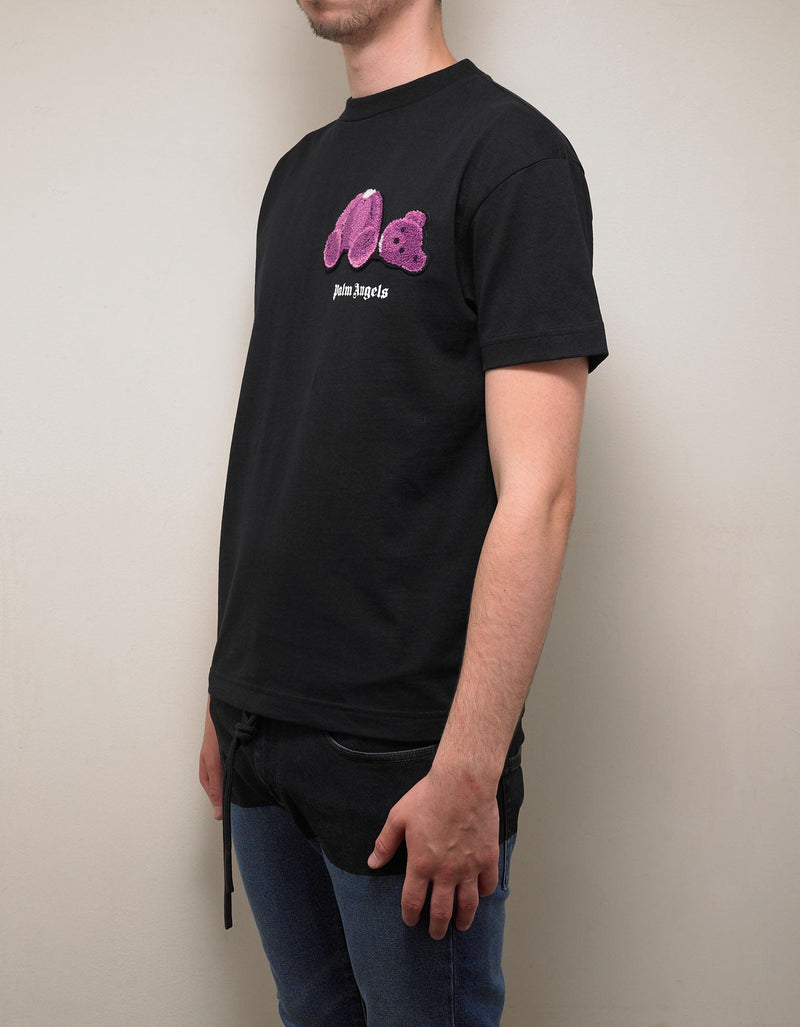 Palm Angels Black Mini Kill The Bear T-Shirt