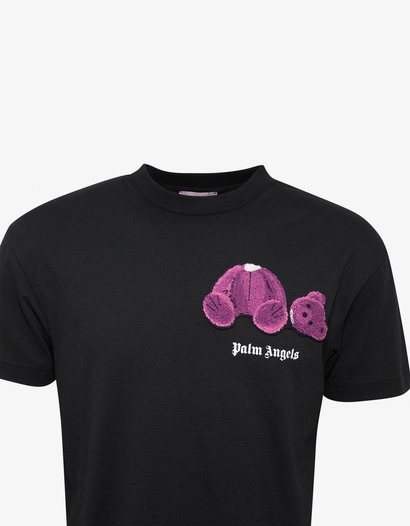 Palm Angels Black Mini Kill The Bear T-Shirt