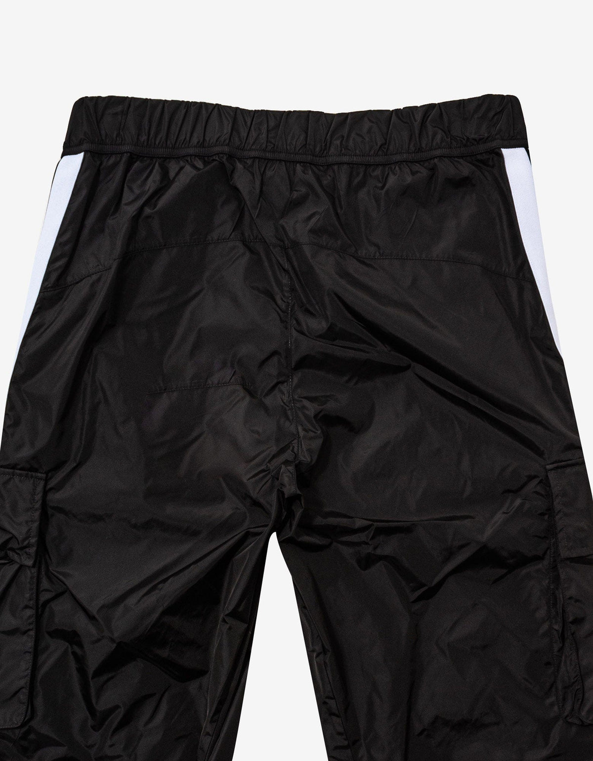 Palm Angels Black Nylon Cargo Aftersport Trousers