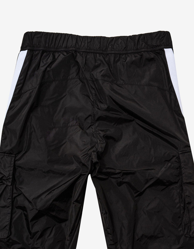 Palm Angels Black Nylon Cargo Aftersport Trousers