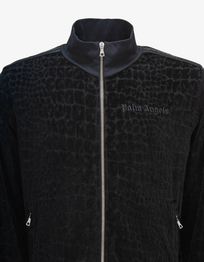 Palm Angels Black Tuxedo Coco Track Jacket