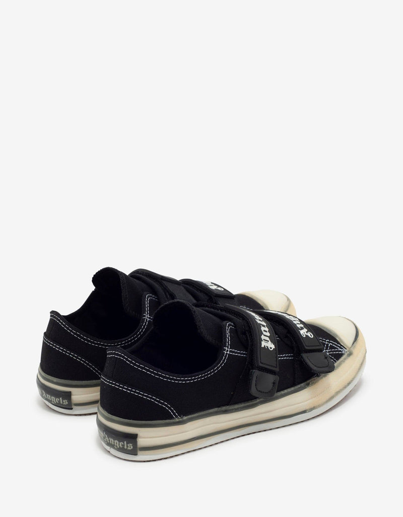 Palm Angels Black Velcro Vulcanized Trainers