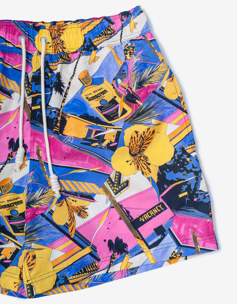 Palm Angels Multicolour Miami Mix Swim Shorts