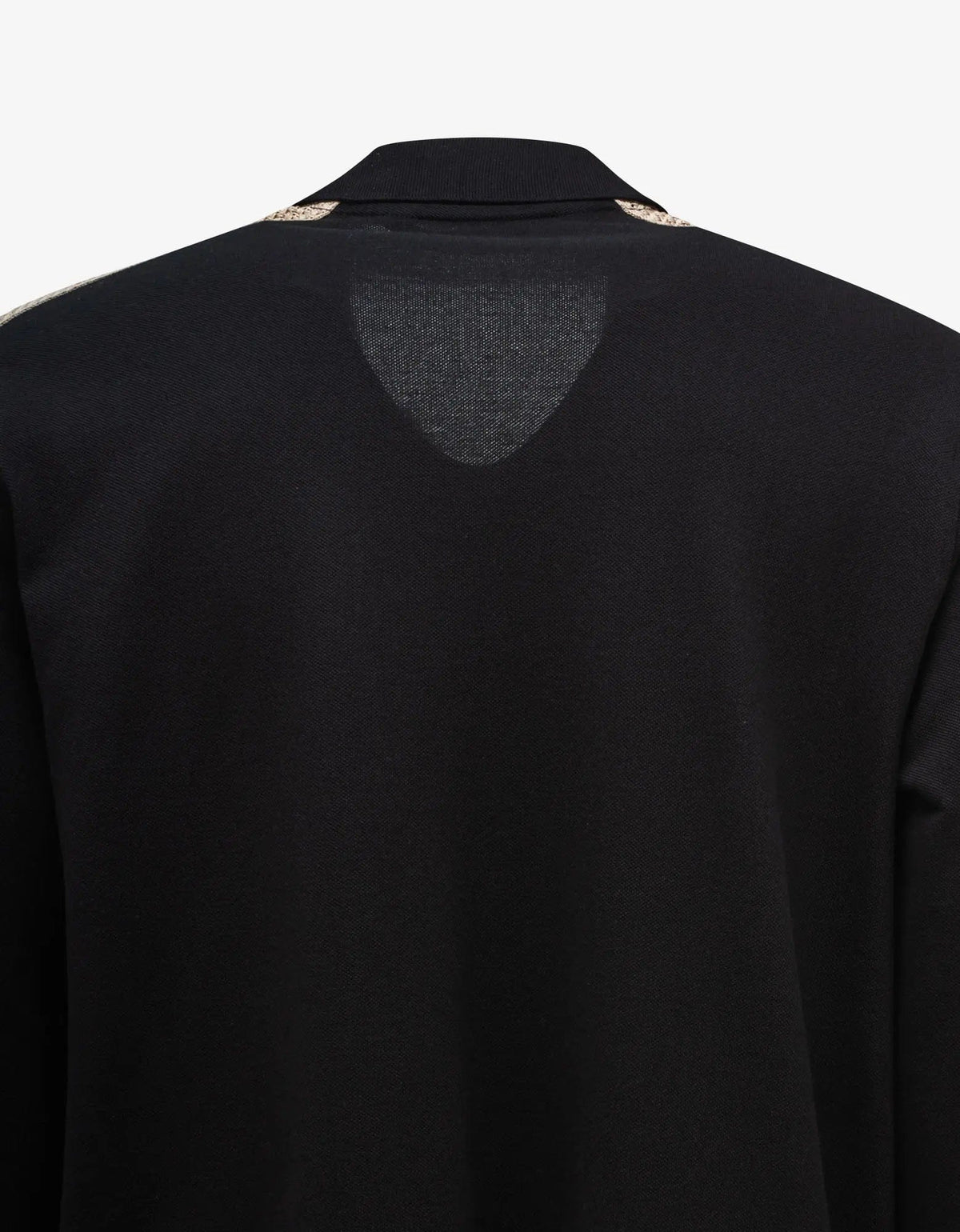 Palm Angels Palm Angels Black PA Monogram Piquet Trackshirt