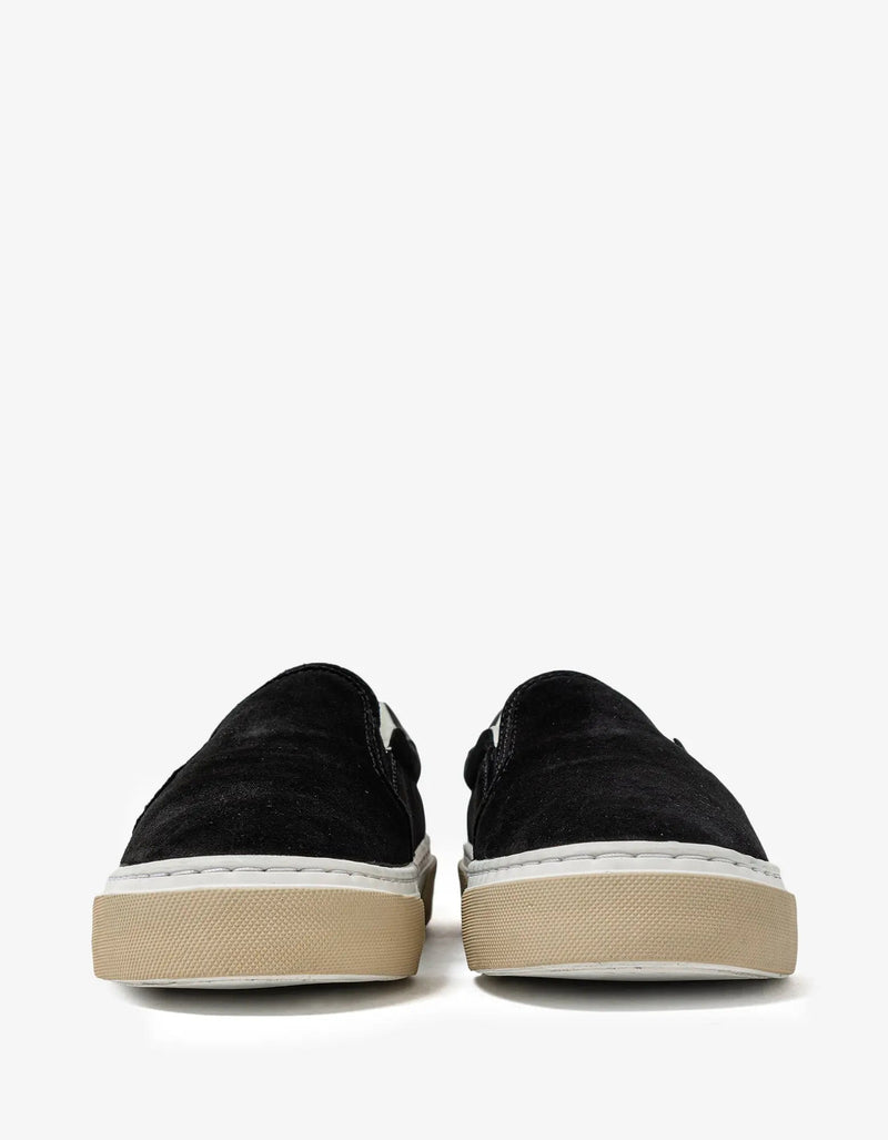 Palm Angels Palm Angels Black Suede Slip On Trainers