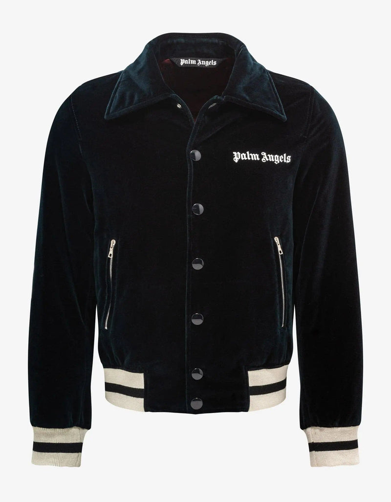 Palm Angels Palm Angels Blue Sunday Baseball Jacket