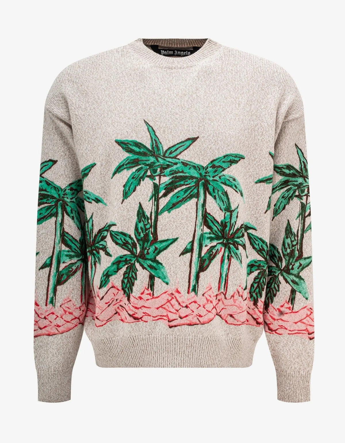 Palms Row Printed Sweater
