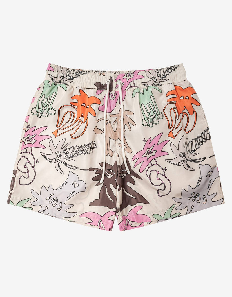 Palm Angels Palmity All-over Swim Shorts