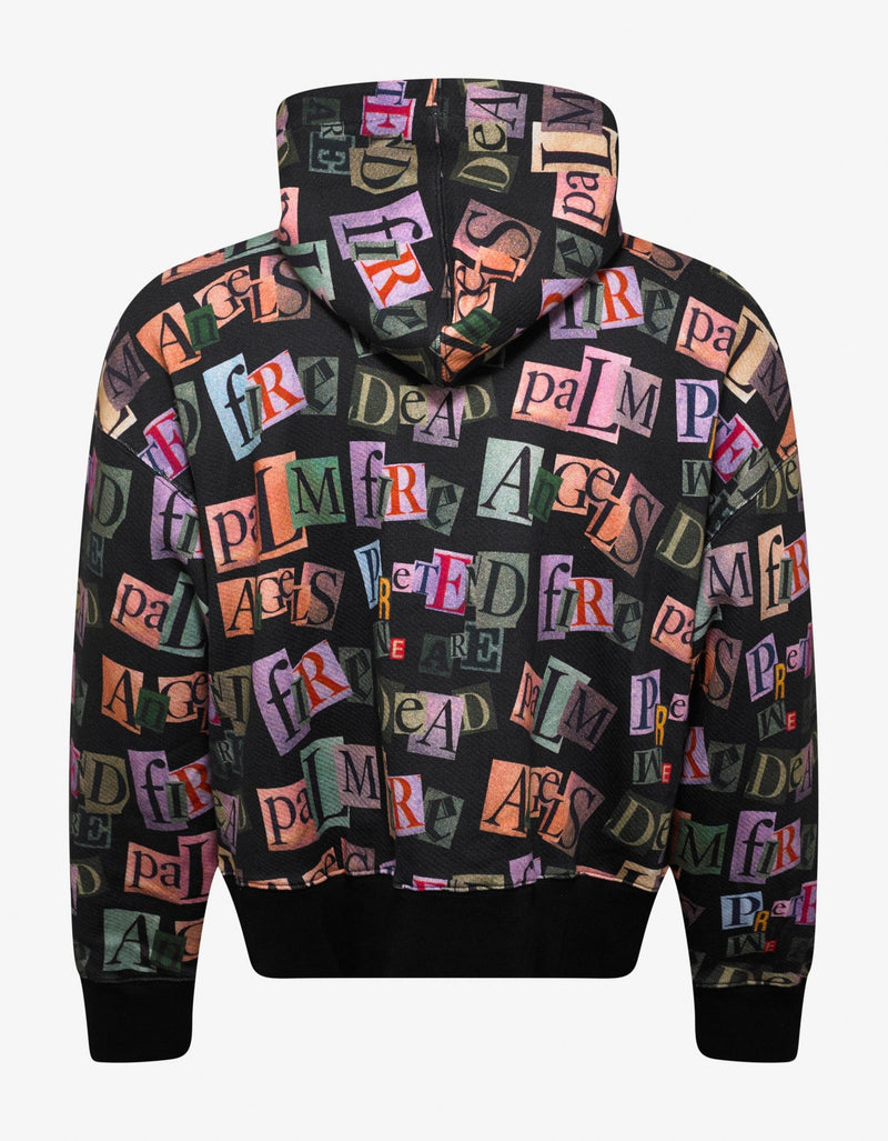 Palm Angels Ransom Print Hoodie