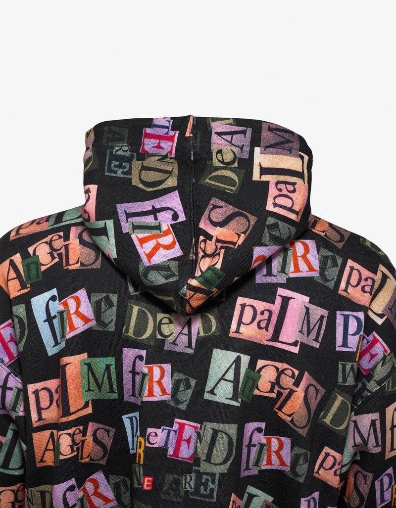 Palm Angels Ransom Print Hoodie