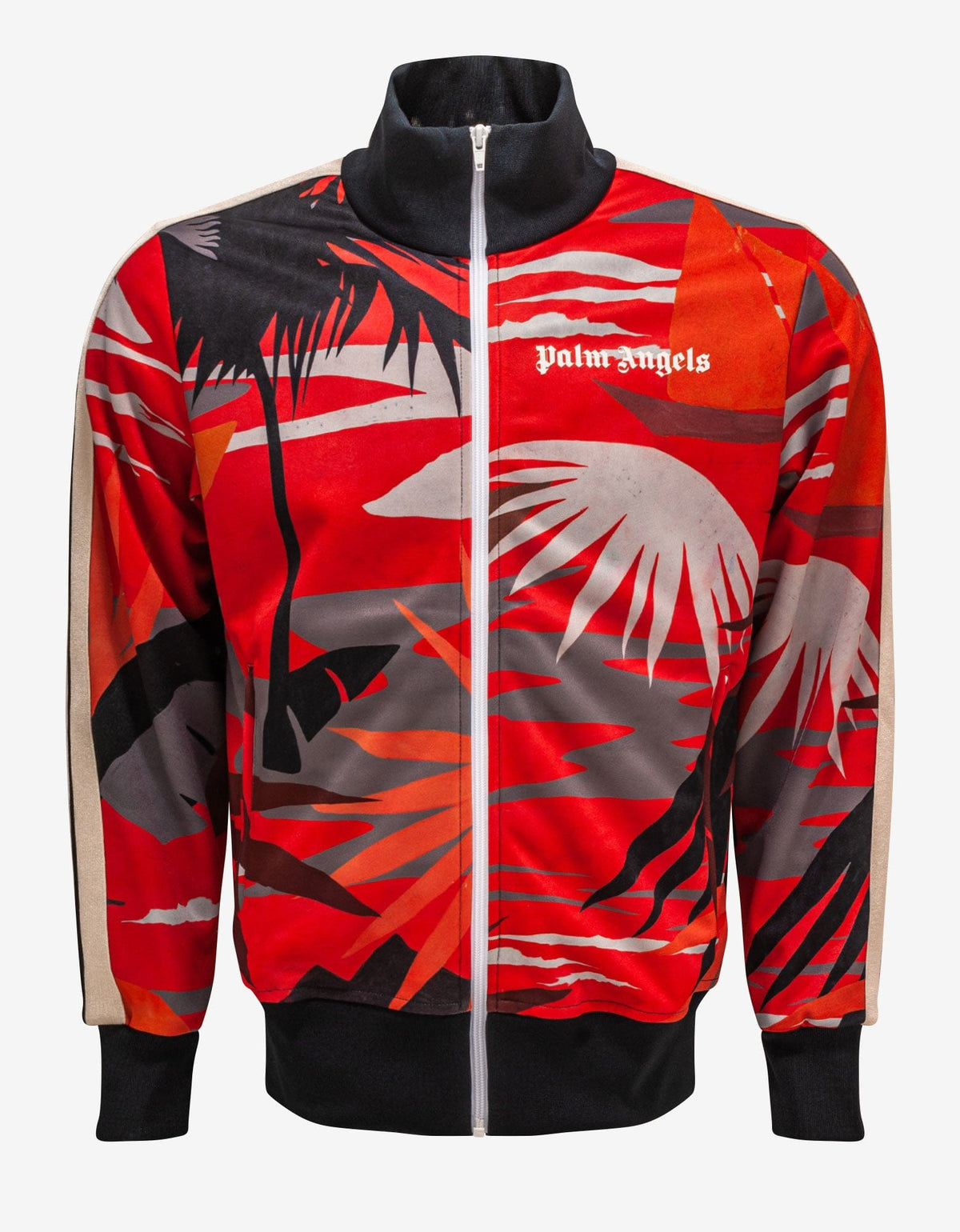 Palm Angels Red Hawaii Track Jacket