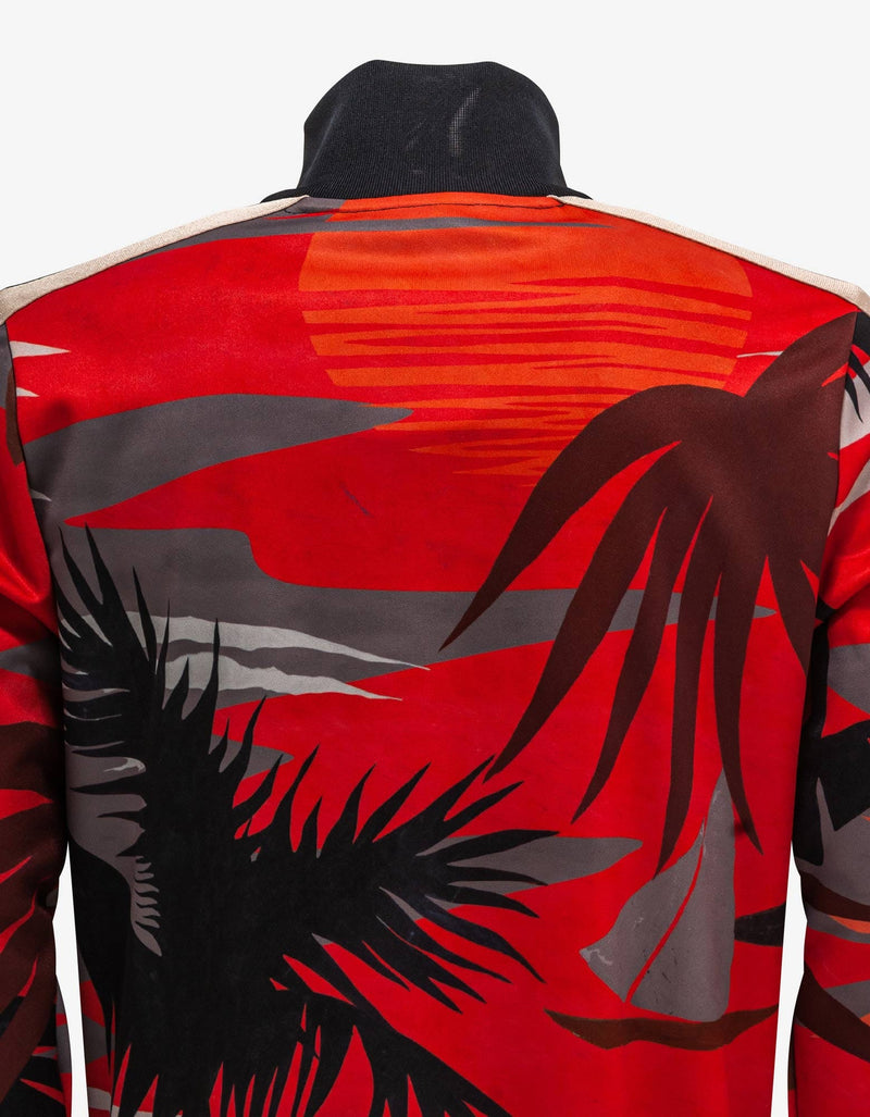 Palm Angels Red Hawaii Track Jacket