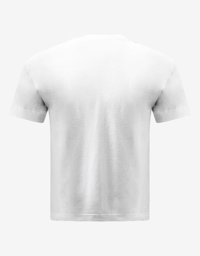 Palm Angels White Eagle Graphic Print T-Shirt