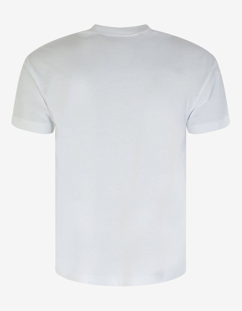 Palm Angels White LA Spray Paint Logo T-Shirt