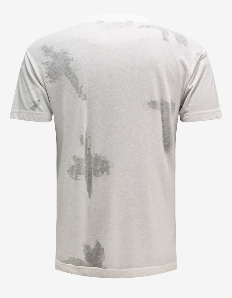Palm Angels White Parrot Vintage T-Shirt