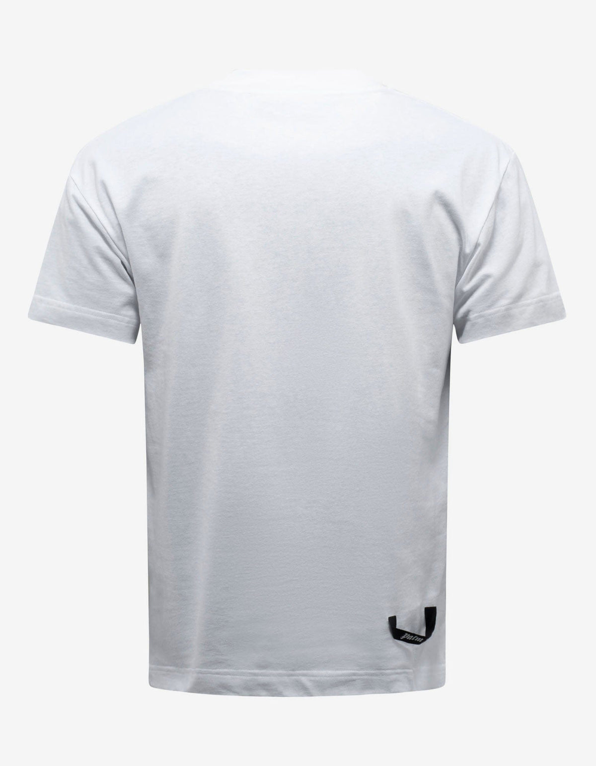 Palm Angels White Sunset Print T-Shirt