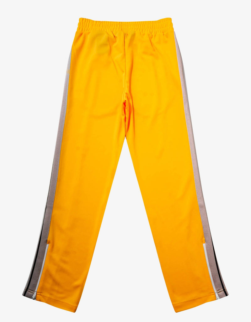 Palm Angels Yellow Track Pants with Stripes