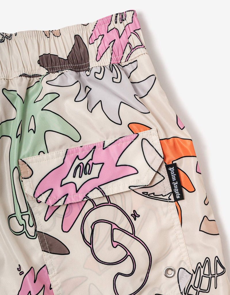 Palmity All-over Swim Shorts