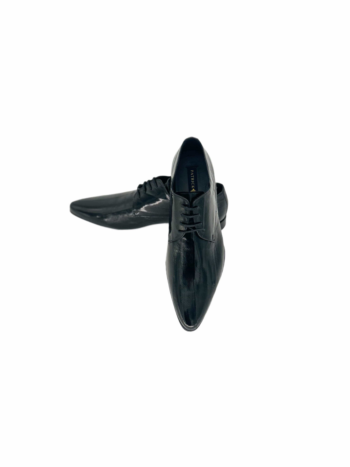 Patrick Cox Black Eel Skin Leather Shoe