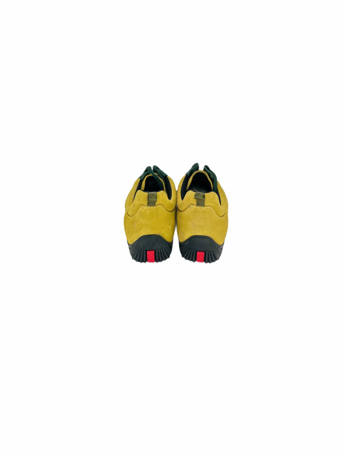 Prada Linea Rossa Bi-Colour Suede Hybrid Trainers