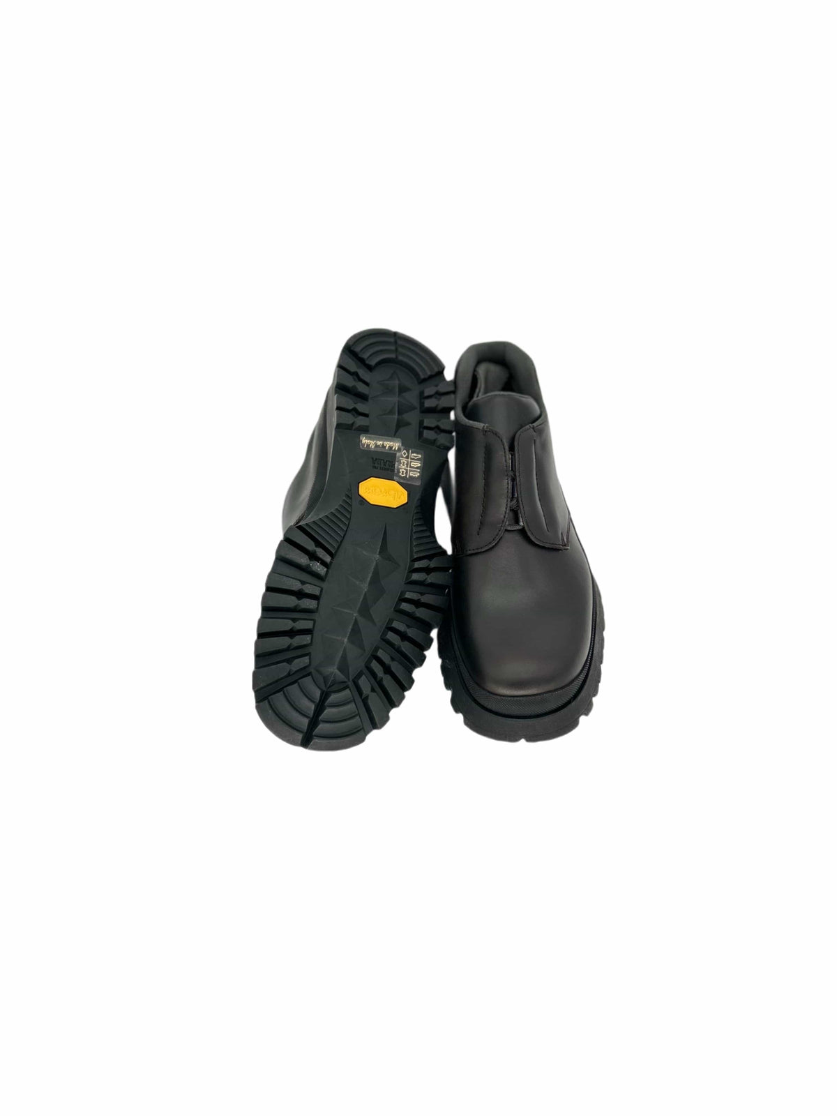 Prada Linea Rossa Brown Derby Walking Boot With Vibram Sole