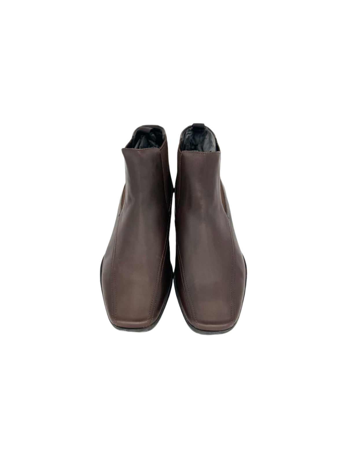 Prada Linea Rossa Brown Leather Chelsea Boot