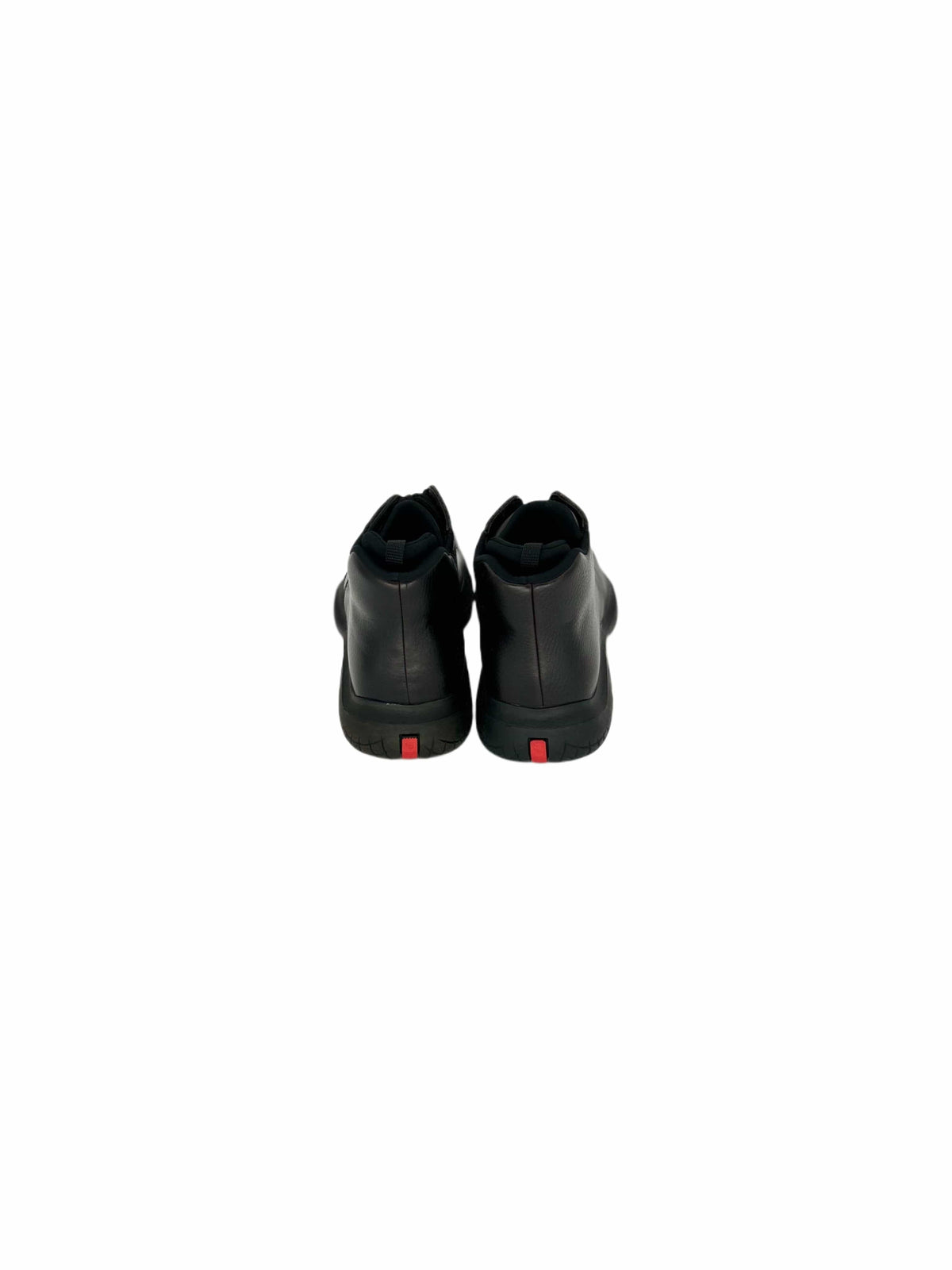 Prada Linea Rossa Dark Brown Calf Leather 'Derby' Walking Boot