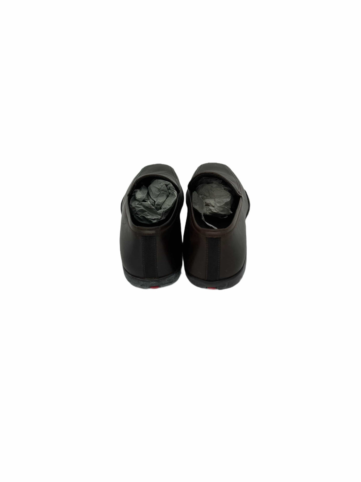 Prada Linea Rossa Dark Brown Loafer Shoes