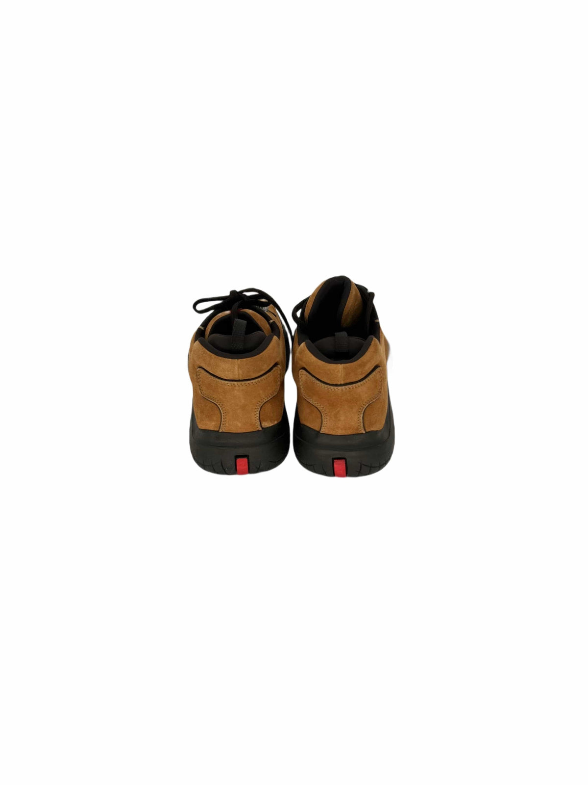 Prada Linea Rossa Orange Suede Walking Boot