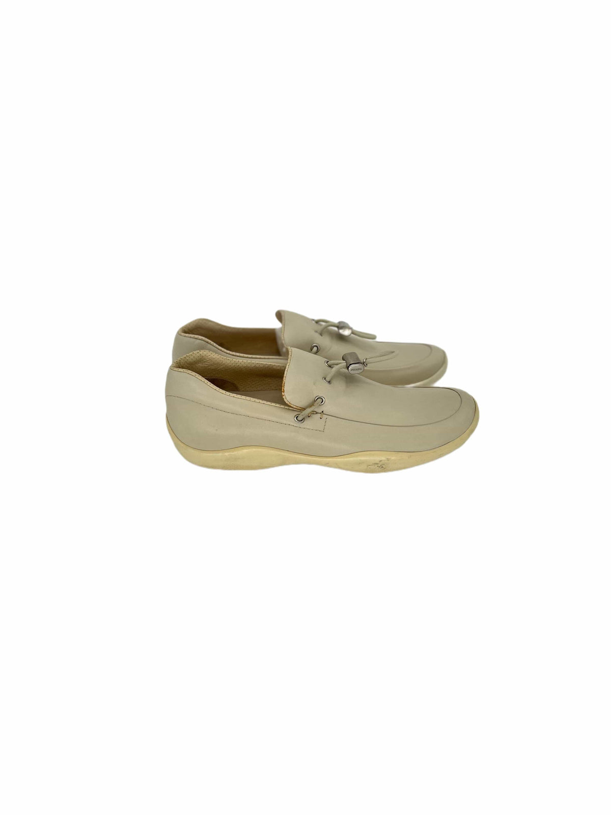 Prada Linea Rossa White Classic Loafers With Toggle