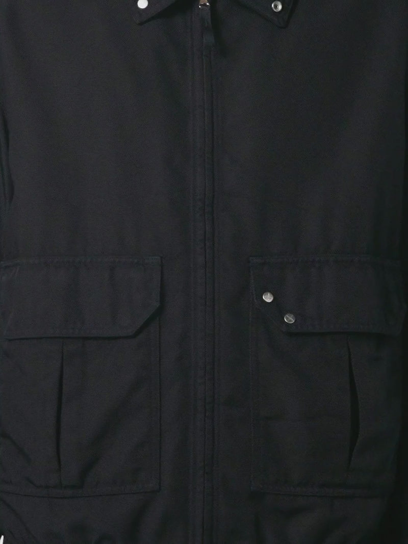 Stone Island Blue Dense Oxford Nylon-TC Jacket L1S144100002S0J20V0020