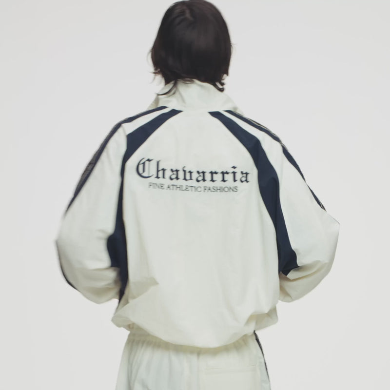 Willy Chavarria White Casa De Chavarria Tape Jacket WCJKT0067 065