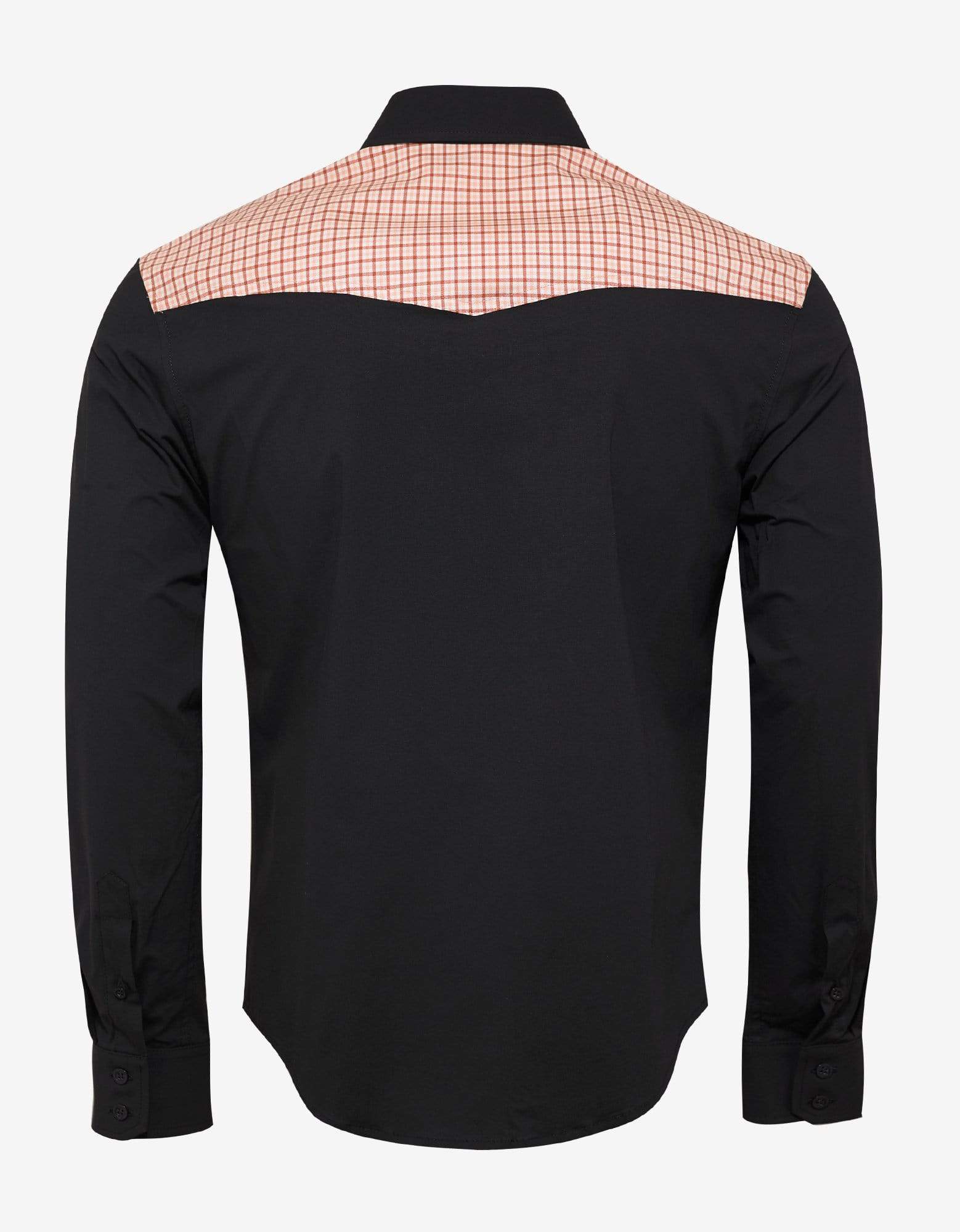 Raf Simons Black Replicants Print Western Shirt - circa SS18
