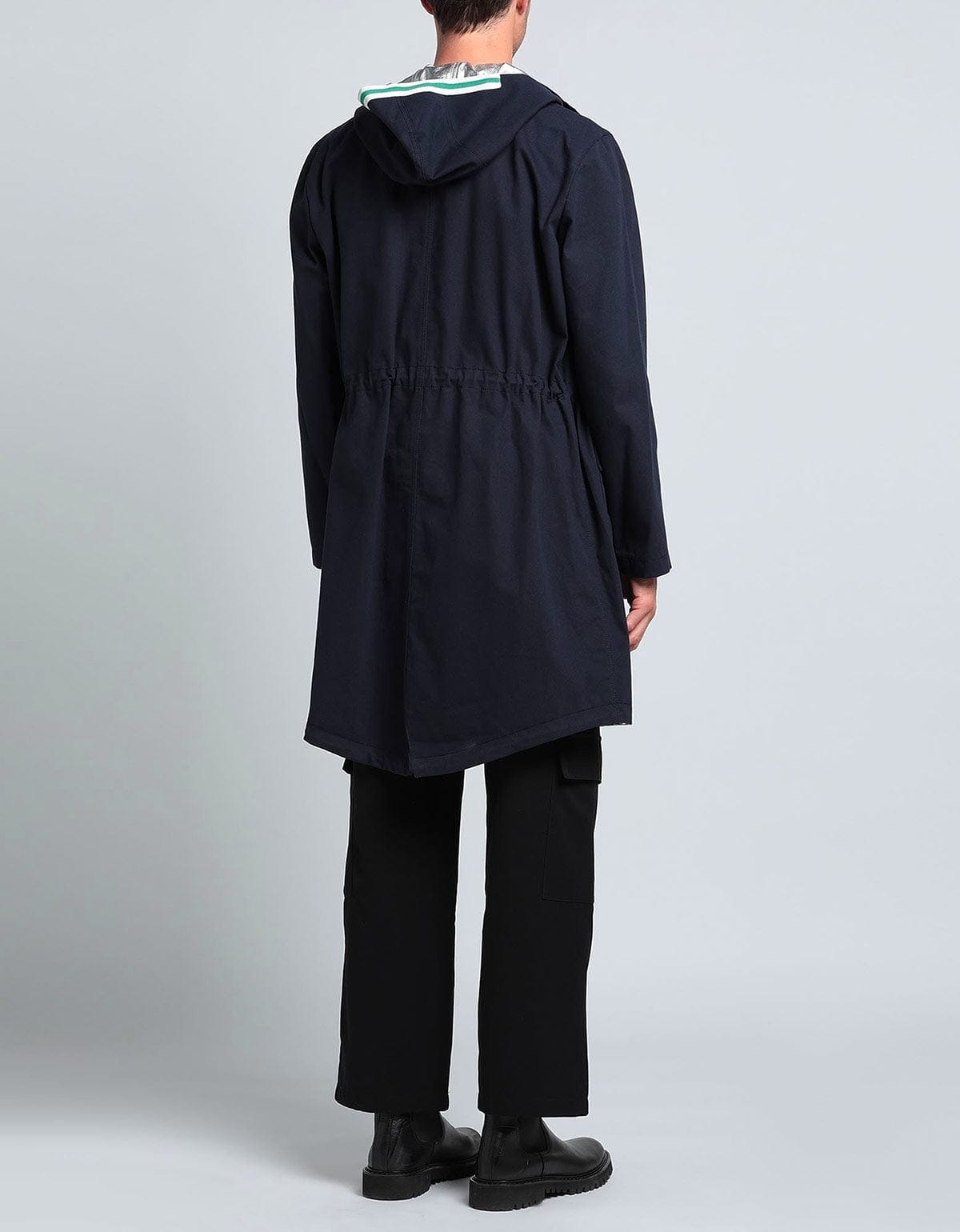 Raf Simons Navy Blue Parka with Silver Interior - circa AW16 – Zoo