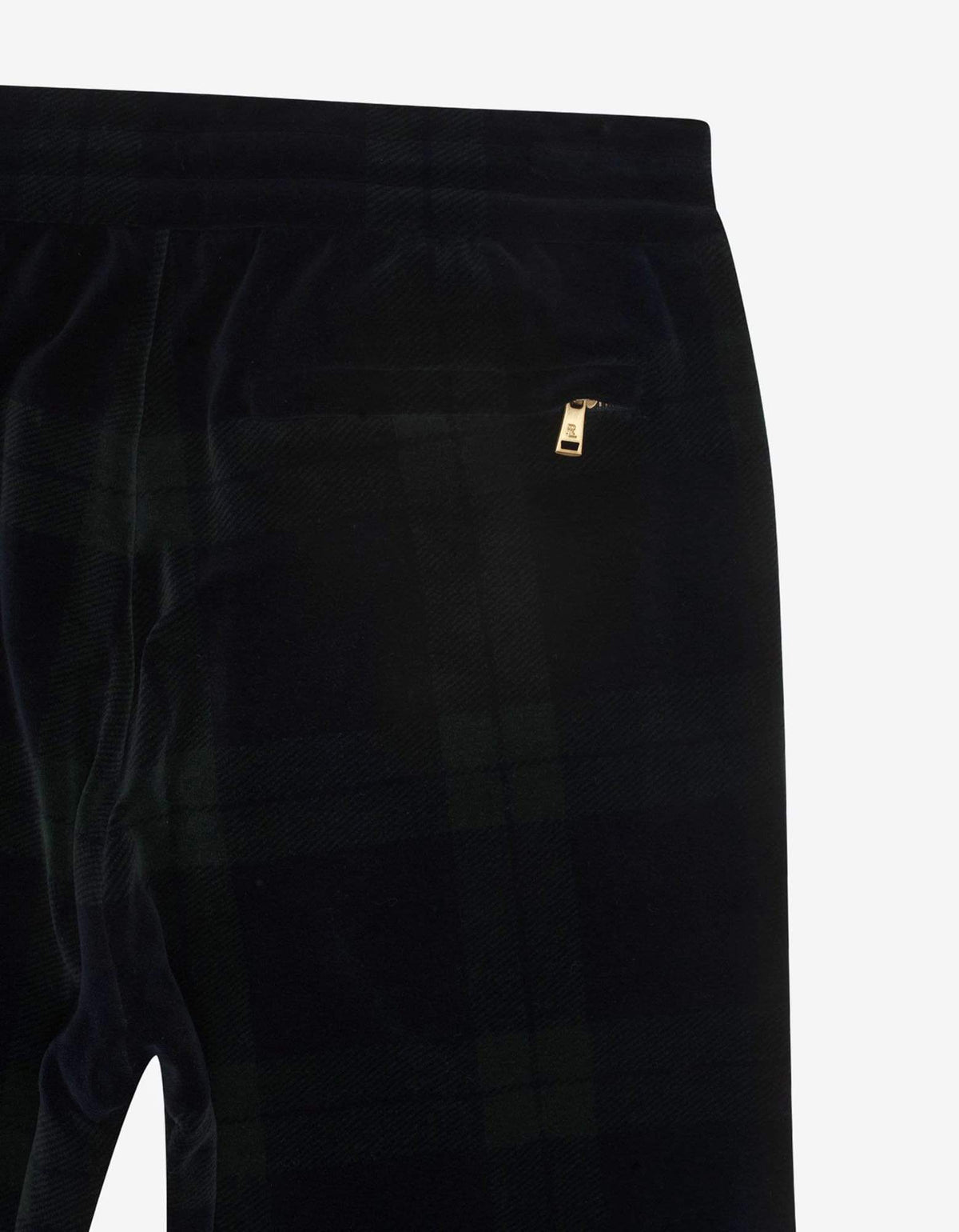 Ralph Lauren Purple Label Ralph Lauren Purple Label Tartan Print Velvet Track Pants